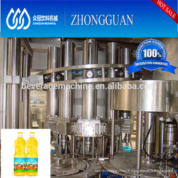 Olive oil filling capping and packing machine